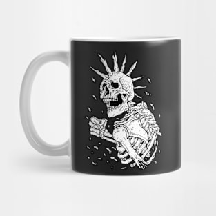 skull punk Mug